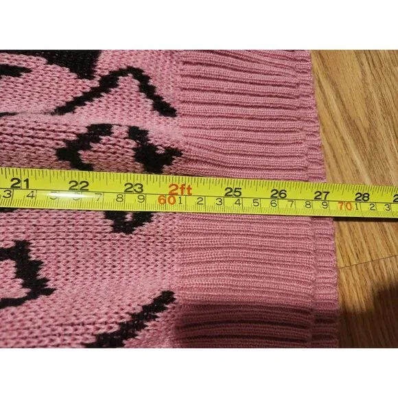 Snap Internationale Vintage Sweaters 90's Pink Size Large Pre-Owned - Picture 7 of 7